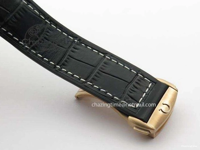 0215 Breathable Seamaster Professional Chrono RG Black Ceramic Black Dial On Black Gummy Strap A 8214